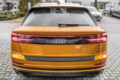 Защитная накладка на задний бампер Audi Q8 2019- г.в. ABS пластик, Черный, Audi, Накладка на задний бампер, Не требуется, ABS-пластик, Q8 2019-, Новое, На штатные места, Q8 2019-