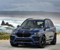 Передній бампер BMW X5 G05 Renegade Design, Серый грунт (под покраску), BMW, Передний бампер, Требуется, Стеклопластик, X5, Новое, На штатные места, X5 (G05) 2019-