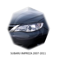 Реснички на фары Subaru IMPREZA 2007-2011 г.в. субару импреза