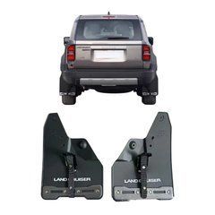 Бризковики широкі для Toyota Prado LC250 2024+ р.в. Тойота Прадо, Черный, Toyota, Бризговики, ABS-пластик, Prado, Новое, На штатные места