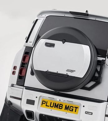 Чехол для запасного колеса PLUMB серии MGT для Land Rover Defender 2020+ г.в. Дефендер, Черный