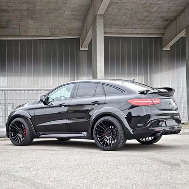 Тюнинг обвес для Mercedes GLE W292 Coupe AMG 2015-2019 г.в. в стиле Hamann, Серый грунт (под покраску), Внешний Тюнинг, Mercedes, Комплект обвеса, Требуется, Стеклопластик, GLE, Новое, На штатные места, GLE W292 2015-2019