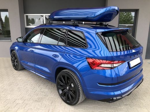 Спойлер крышки багажника Skoda KODIAQ 2016+ г.в. Шкода Кодиак, Серый грунт (под покраску), Внешний Тюнинг, Skoda, Спойлер, Требуется, Стеклопластик, Kodiaq, Новое, На штатные места