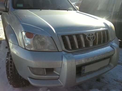 Реснички на фары Toyota Prado 120 2002-2009 г.в. Тойота Прадо 120