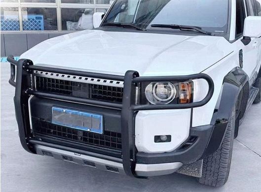 Захист переднього бампера кенгурятник для Toyota Prado 250 2024 р.в. Прадо 250, Черный, Toyota, Защита переднего бампера, Не требуется, Сталь, Prado, Новое, На штатные места