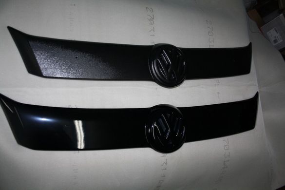Зимова заглушка на решітку радіатора верхня матова Volkswagen Caddy 2010-2015 р.в., Черный, Volkswagen, Не требуется, Пластик, Caddy, Новое, На штатные места, Накладки на решетку