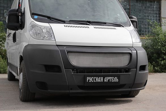 Решётка радиатора с металлической сеткой Citroen Jumper 2006+ г.в. Ситроен Джампер