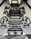 Апгрейд комплект для Toyota LC200 Land Cruiser 2007-2020 г.в. в стиль LC300 GR, Серый грунт (под покраску), Внешний Тюнинг, Toyota, Комплект обвеса, Требуется, Полипропилен, Land Cruiser, Новое, На штатные места, LAND CRUISER (VDJ20_, UZJ20_) 2007-