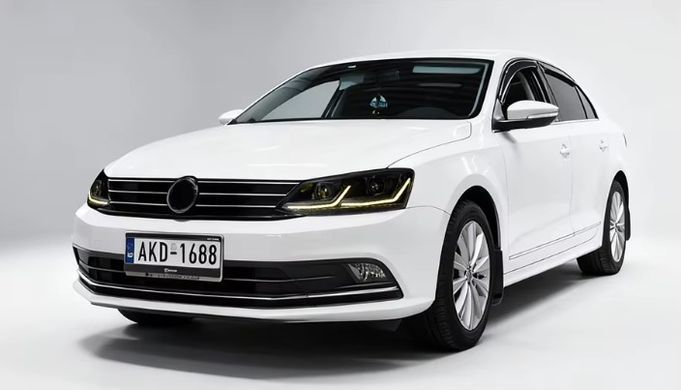 Передні тюнинг лед фари для Volkswagen Jetta 2010-2018 г.в. Волксваген Джета, Volkswagen, Альтернативная оптика, Jetta, Новое, На штатные места, JETTA IV (162) 2010-