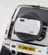 Чехол для запасного колеса PLUMB серии MGT для Land Rover Defender 2020+ г.в. Дефендер, Черный