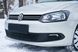 Защитная сетка решетки переднего бампера Volkswagen Polo V 2009-2016 г.в. Поло, Черный, Volkswagen, Защита переднего бампера, Не требуется, ABS-пластик, Polo, Новое, На штатные места, POLO (6R, 6C) 2009-