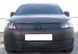 Зимова заглушка на решітку радіатора верхня матова Volkswagen Caddy 2010-2015 р.в., Черный, Volkswagen, Не требуется, Пластик, Caddy, Новое, На штатные места, Накладки на решетку