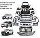Апгрейд комплект для Toyota LC200 Land Cruiser 2007-2020 г.в. в стиль LC300 GR, Серый грунт (под покраску), Внешний Тюнинг, Toyota, Комплект обвеса, Требуется, Полипропилен, Land Cruiser, Новое, На штатные места, LAND CRUISER (VDJ20_, UZJ20_) 2007-