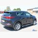 Боковые пороги труба Kia Sportage 2016+