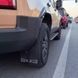Брызговики широкие для Toyota Prado LC250 2024+ г.в. Тойота Прадо, Черный, Toyota, Брызговики, ABS-пластик, Prado, Новое, На штатные места