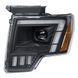 Передние лед фары Ford F150 RAPTOR 2009-2014 г.в. Форд Ф150, Оптика, Ford, Альтернативная оптика, Новое, На штатные места