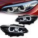 Передние лед фары для BMW 2-серии F22 2012-2019 г.в. БМВ 2 Ф22, Оптика, BMW, Альтернативная оптика, Новое, На штатные места
