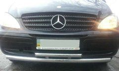 Защита переднего бампера (двойной усь 70\48мм) Mercedes Vito 639