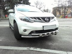 Защита переднего бампер (кенгурятник, бугель, дуга) Nissan Murano 2014+