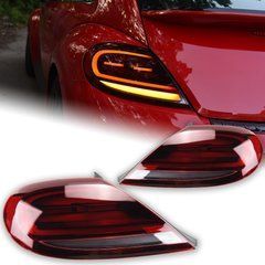 Задние тюнинг лед фонари для Volkswagen Beetle 2013-2017 г.в. Волксваген Битл, Volkswagen, Альтернативная оптика, Новое, На штатные места