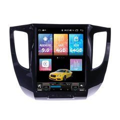 Штатна магнітола в стилі тесла Mitsubishi Triton L200 2016 - 2019 р.в. Мітсубісі Л200 Android, GPS, Черный, Автомагнитола, Mitsubishi, L200, Новое, На штатные места, l200 2015+