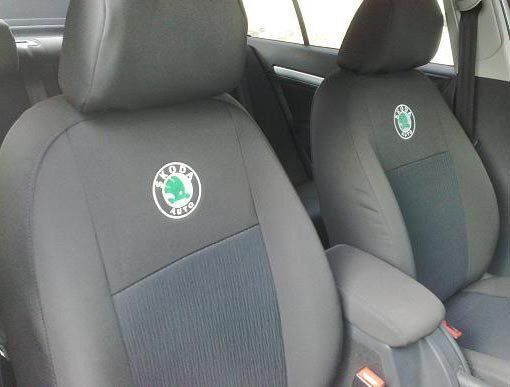 Чехлы на сидения Skoda Fabia (NJ) хеч (раздельная) с 2014 г.в.