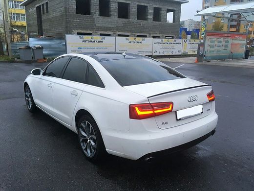 Спойлер багажника ( сабля, лип спойлер, утиный хвостик ) Audi A6 C7 2010-2017 г.в. Ауди А6 ц7