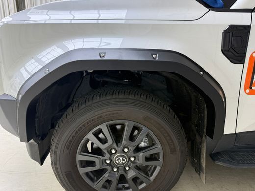 Розширювачі арок для Toyota Prado LC250 2024+ р.в. Тойота Прадо 250, Черный, Toyota, Расширители арок, Не требуется, ABS-пластик, Prado, Новое, На штатные места