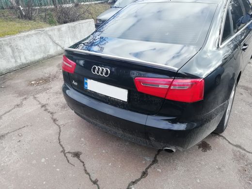 Спойлер багажника ( сабля, лип спойлер, утиный хвостик ) Audi A6 C7 2010-2017 г.в. Ауди А6 ц7