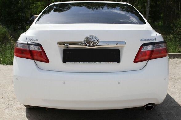 Реснички на задние фонари Toyota Camry V40 2009-2011 г.в. Тойота Камри, Черный, Toyota, Декоративные накладки, Требуется, ABS-пластик, Camry, Новое, На штатные места, CAMRY (V40) 2006-2011