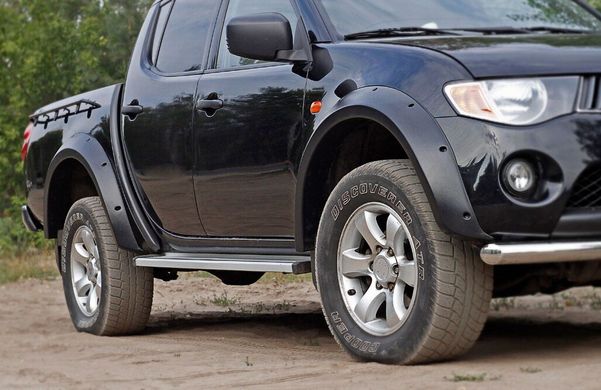 Расширители колесных арок (широкие) Mitsubishi L200 2007-2015