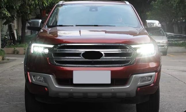 Передние тюнинг лед фары для Ford Ranger T6 2016-2021 г.в. Форд Ренджер, Ford, Альтернативная оптика, Ranger, Новое, На штатные места
