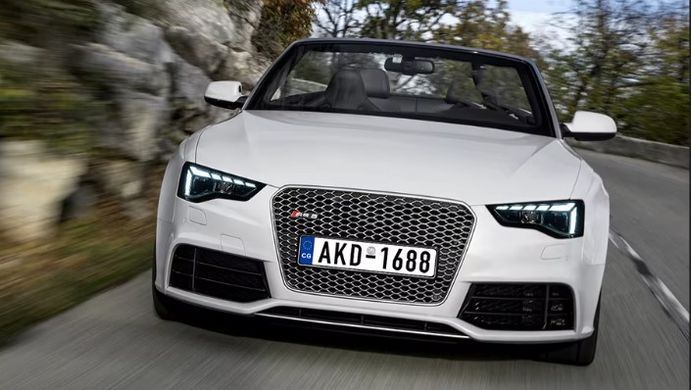 Передні лед фари Audi A5 B8 рестайлинг 2013-2016 р.в. Ауди А5 Б8, Audi, Альтернативная оптика, A5, Новое, На штатные места, A5 (8T3) 2007-