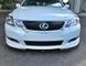 Накладка переднього бампера спліттер Lexus GS 2008-2012 р.в. Лексус ГС, Черный, Захисні накладки, Lexus, Накладка на передний бампер, По желанию, ABS-пластик, GS, Новое, На штатные места, GS (S191) 2005-2011