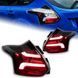 Задние тюнинг лед фонари Ford Focus хетчбек 2012-2014 г.в. Форд Фокус, Ford, Альтернативная оптика, Focus, Новое, На штатные места, FOCUS III Sedan 2011-