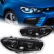 Передние тюнинг фары Volkswagen Scirocco 2008-2018 г.в.1.8T 2.0T, Volkswagen, Альтернативная оптика, Scirocco, Новое, На штатные места, SCIROCCO (137, 138) 2008-