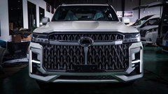 Тюнинг обвес для Toyota LC300 Land Cruiser 2021+ г.в. в стиле Vogue Edition, Серый грунт (под покраску), Внешний Тюнинг, Toyota, Комплект обвеса, Требуется, Полипропилен, Land Cruiser, Новое, На штатные места, Land Cruiser 300 2021-