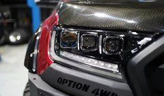 Передние тюнинг лед фары для Ford Ranger T6 2016-2021 г.в. Форд Ренджер, Ford, Альтернативная оптика, Ranger, Новое, На штатные места