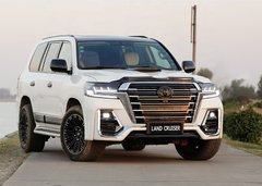 Тюнінг обвіс для Toyota LC200 Land Cruiser 2016-2020 р.в. стиль Universary, Серый грунт (под покраску), Зовнішній тюнінг, Toyota, Комплект обвеса, Не требуется, Полипропилен, Land Cruiser, Новое, На штатные места, Land Cruiser 200 2015-