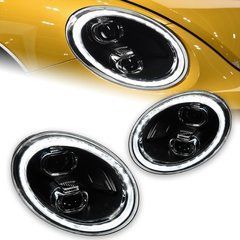 copy_Передние тюнинг лед фары для Volkswagen Beetle 2013-2017 г.в. Волксваген Битл, Volkswagen, Альтернативная оптика, Новое, На штатные места