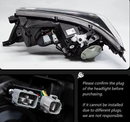Передние тюнинг лед фары для Toyota LC200 Land Cruiser 2007-2011 р.в. Тойота ЛК200, Toyota, Альтернативная оптика, Land Cruiser, Новое, На штатные места, LAND CRUISER (VDJ20_, UZJ20_) 2007-