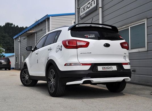 Комплект обвісу (накладки на бампера, решітка радіатора, вії на фари) Kia Sportage 2010-2015 р.в.