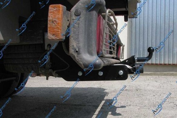 Прицепное устройство (Фаркоп) со съемным польским крюком IVECO Eco DAILY бортовой 2006-2014 г.в.