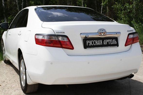 Реснички на задние и передние фары Toyota Camry V40 2009-2011 г.в. Тойота Камри, Черный, Toyota, Декоративные накладки, Требуется, ABS-пластик, Camry, Новое, CAMRY (V40) 2006-2011