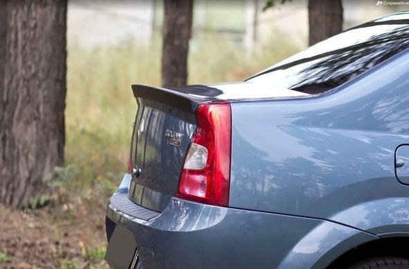 Спойлер кришки багажника Renault Logan 2008-2013 р.в. Рено Логан