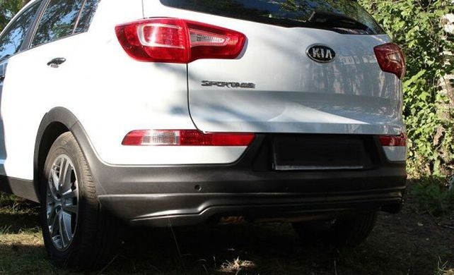 Комплект обвісу (накладки на бампера, решітка радіатора, вії на фари) Kia Sportage 2010-2015 р.в.