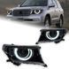 Передние тюнинг лед фары для Toyota LC200 Land Cruiser 2007-2011 р.в. Тойота ЛК200, Toyota, Альтернативная оптика, Land Cruiser, Новое, На штатные места, LAND CRUISER (VDJ20_, UZJ20_) 2007-