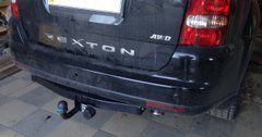 Прицепное устройство (Фаркоп) со съемным крюком SSANG YONG REXTON 2006-2012 г.в.