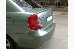 Спойлер багажника ( лип спойлер, сабля ) Hyundai Accent 2006-2011 г.в. Хюндай Акцент