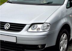 Реснички на фары Volkswagen Caddy 2004-2010 г.в. Кади
